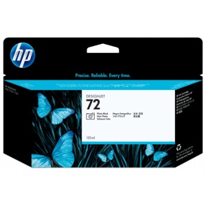 Cartouche d'encre HP Designjet 72 130 ml noir photo Cartouche d'encre HP Designjet 72 130 ml noir photo