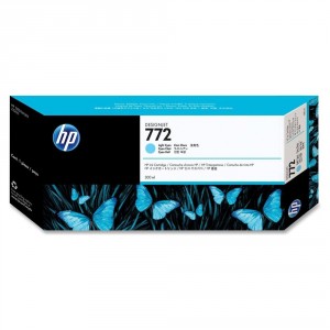 Cartouche d'encre HP Designjet 772 300 ml cyan clair