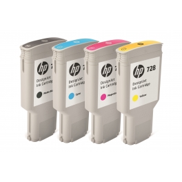 HP 728 40 ml - Cartouche d'encre Jaune