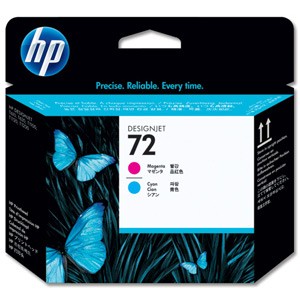 Tete d'impression HP Designjet 72 magenta et cyan Tete d'impression HP Designjet 72 magenta et cyan