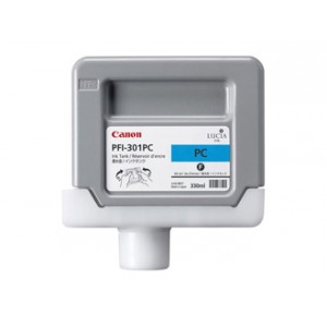 Cartouche d'encre Canon PFI-301PC 330ml Photo Cyan Cartouche d'encre Canon PFI-301PC 330ml Photo Cyan